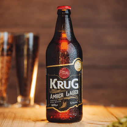 Cerveja Krug Amber Lager 600ml