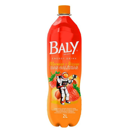 Energetico Baly Morango E Pessego Pet2l