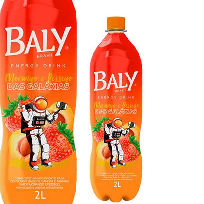Energetico Baly Morango E Pessego Pet2l