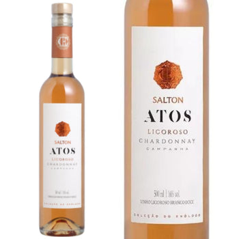 Vinho Salton Atos Licoroso Chardonnay 500ml