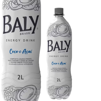 Energetico Baly Coco E Açai Pet 2l Pack Com 6 Unidades