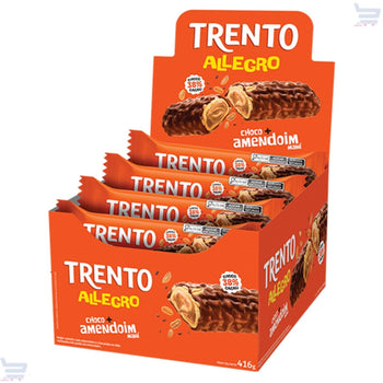 Trento Allegro Bombom Choco Amendoim 16 Unidades De 26g