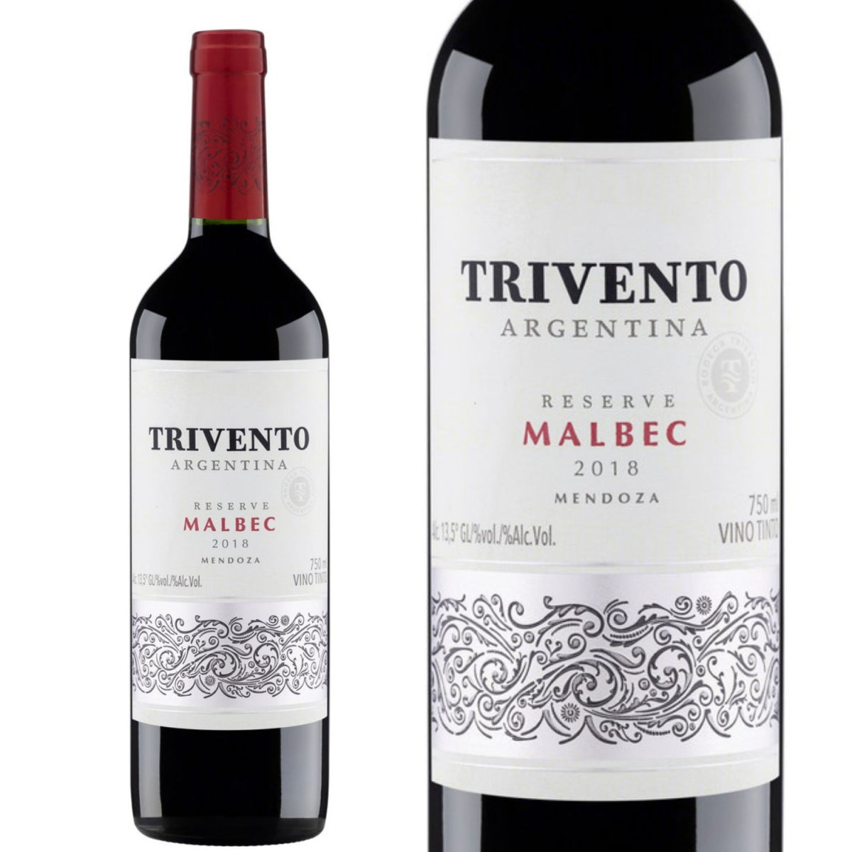 Vinho Tinto Argentino Reserva Malbec 2021 Trivento 750ml