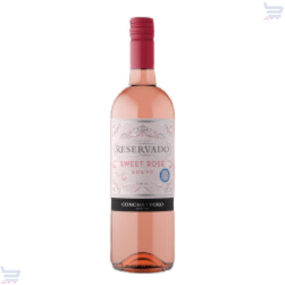 Vinho Reservado Sweet Rose Suave Concha Y Toro Chileno 750ml