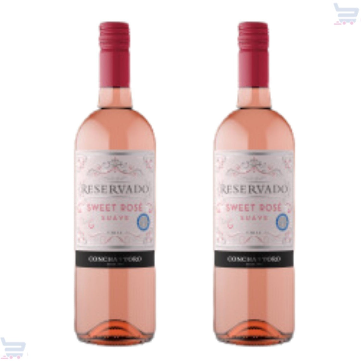 Vinho Reservado Sweet Rose Suave Concha Y Toro Chileno 750ml