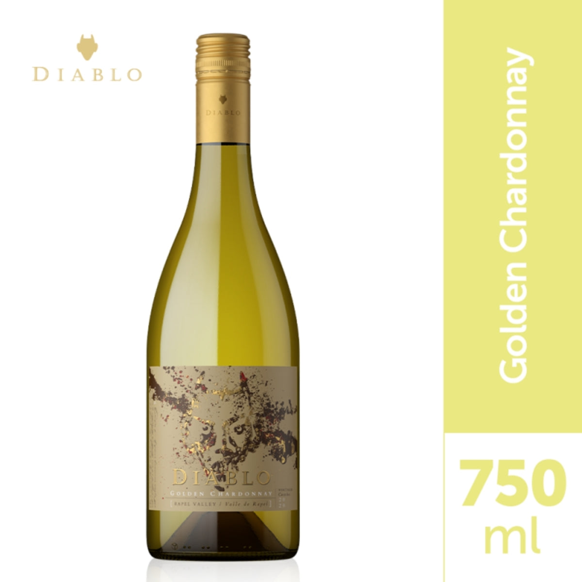 Vinho Diablo Golden Chardonnay Chileno Concha Y Toro 750ml