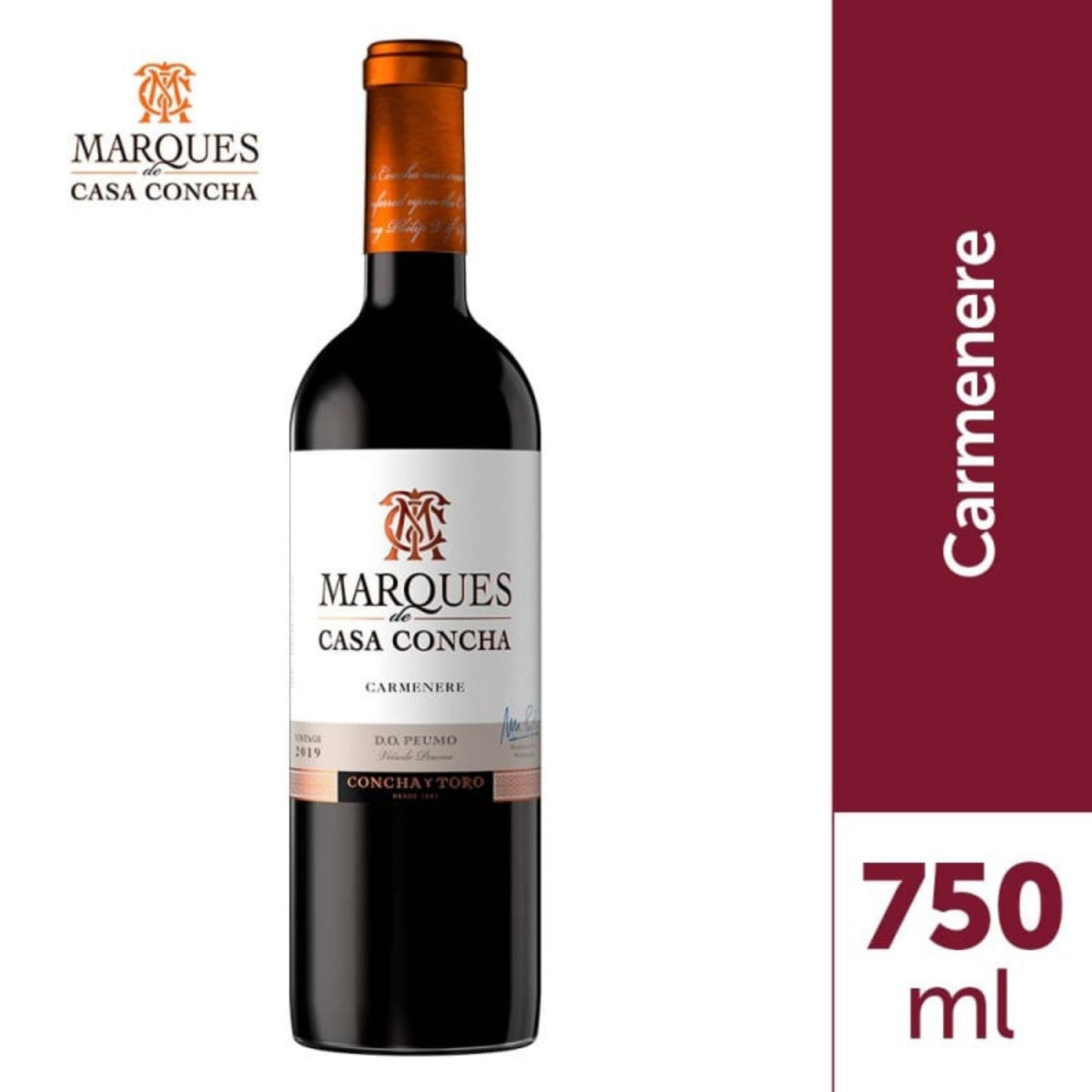 Vinho Marques De Casa Concha Y Toro Carmenere D.O Peumo 750