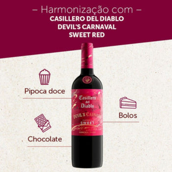 Vinho Devils Fantastic Sweet Casillero Del Diablo 750ml