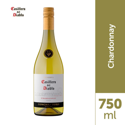 Vinho Concha Y Toro Casillero Del Diablo Chardonnay 750ml