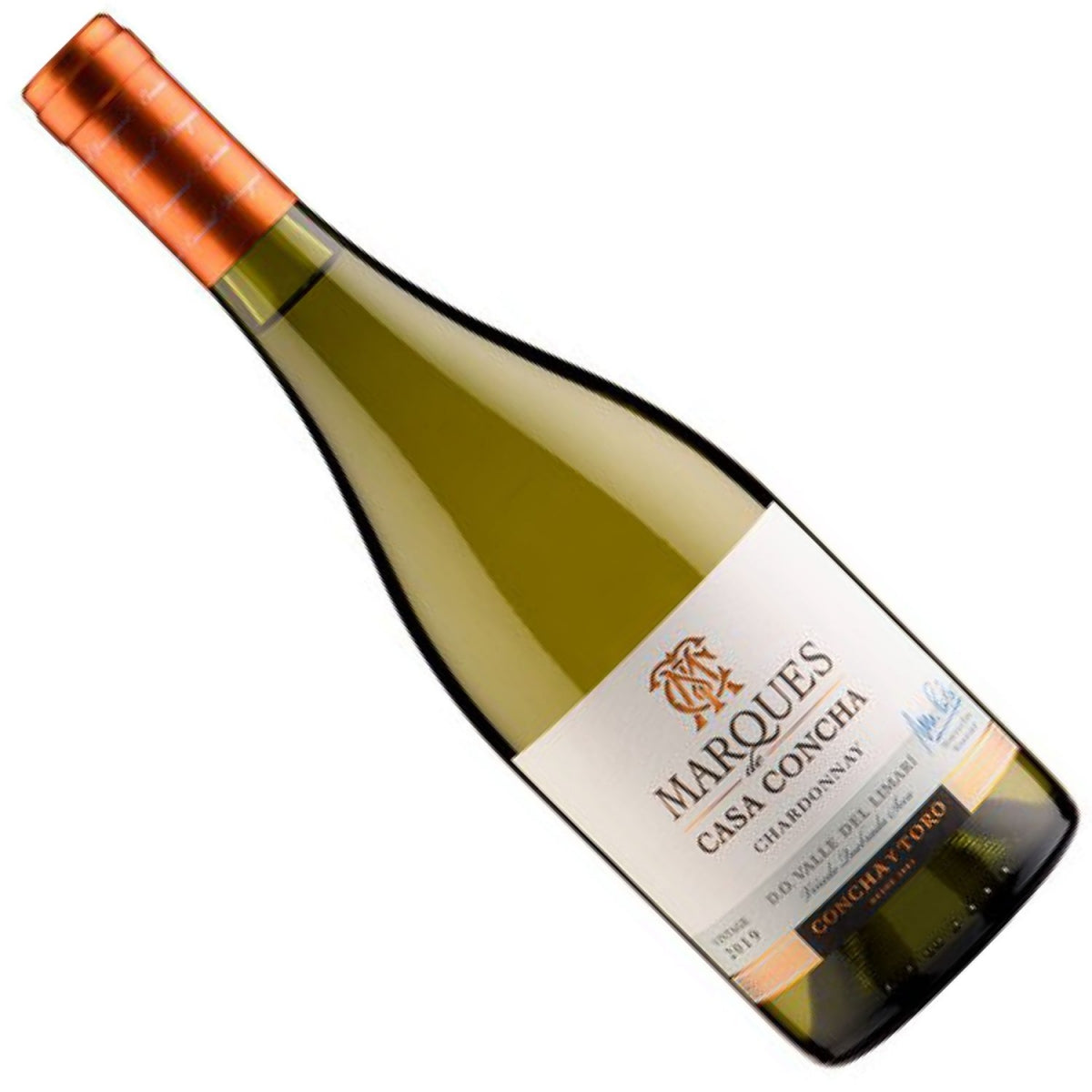 Vinho Chileno Branco Chardonnay Marques De Casa Concha 750ml