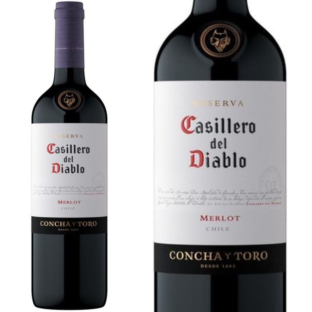Vinho Chileno Casillero Del Diablo Reserva Merlot 750ml