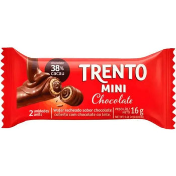 Chocolate Mini Trento 16g Display  Com 16 Unidades