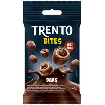 Trento Chocolate Bites Dark 55% Cacau 480g 12 X 40g