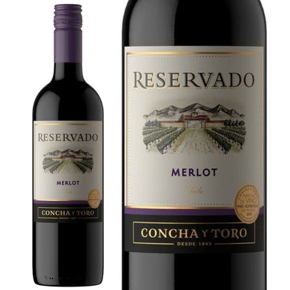 Vinho Concha Y Toro Tinto Meio Seco Reservado Merlot 750ml