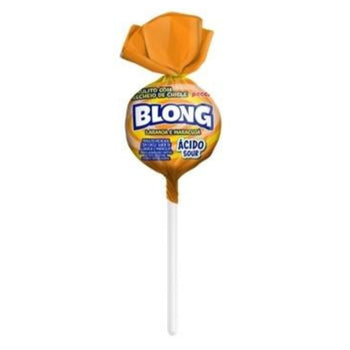 Pirulito Blong Acido Peccin Sortido Com Cliclete 672g