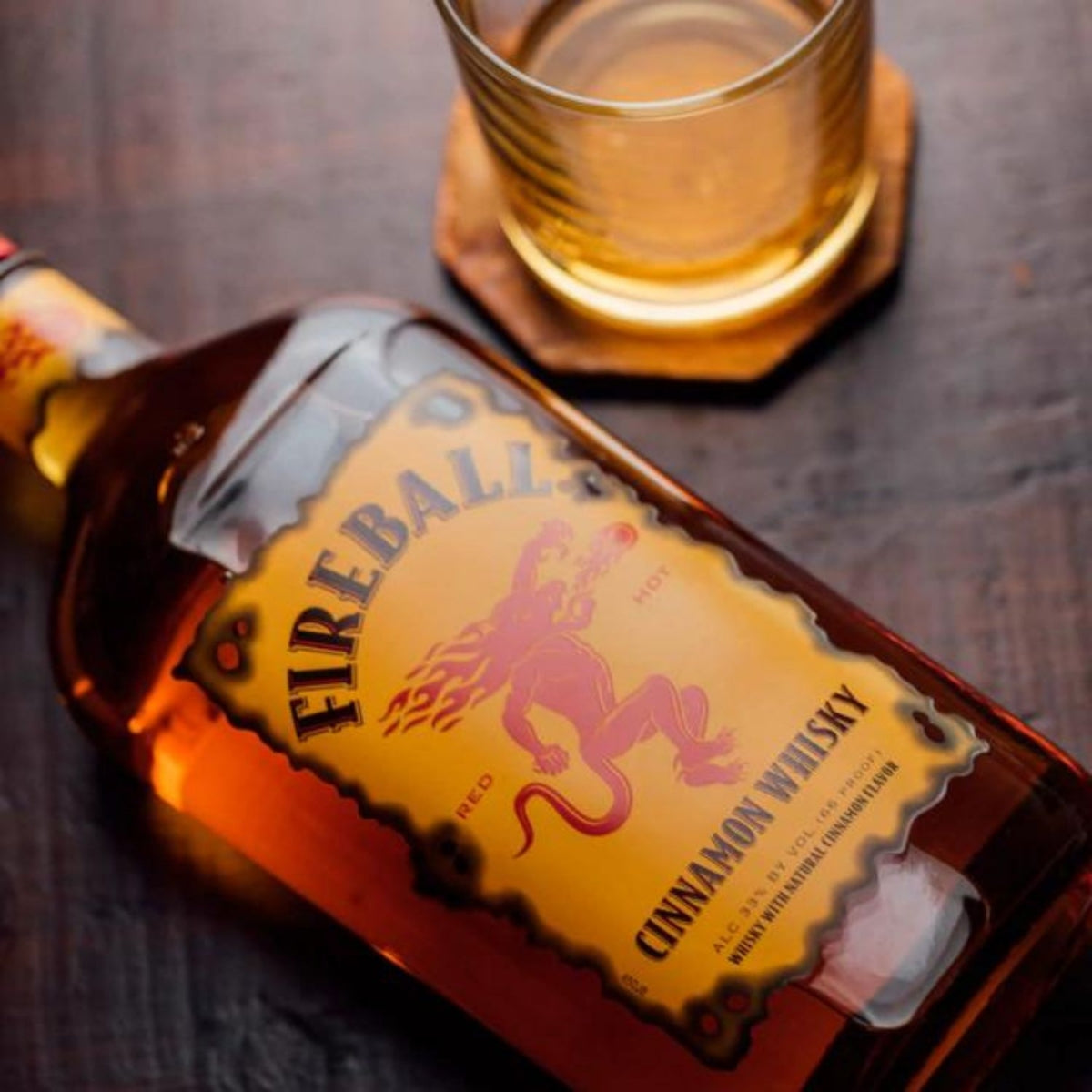 Licor Whisky Canela Fireball 750 Ml