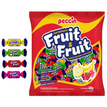 Bala Fruit e Fruit Sortidas 400g