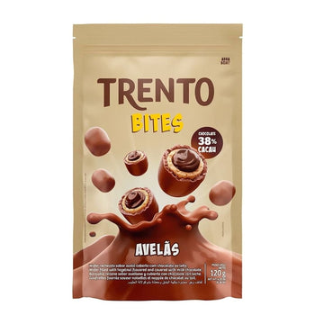 Trento Bites Avela Ao Leite Com 20 Unidades De120g