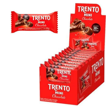 Chocolate Mini Trento 16g Display  Com 16 Unidades