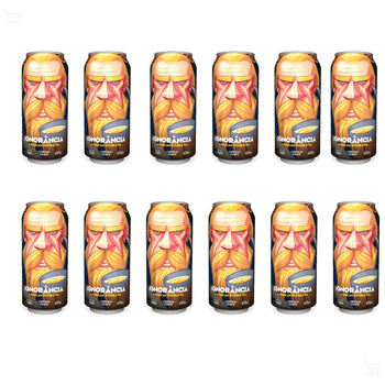 Cerveja Ignorancia Krug Bier Lata Kit 12 Unidades De 473ml