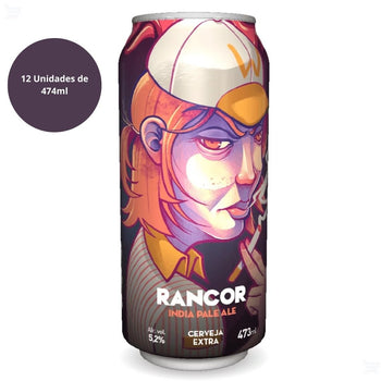 Cerveja Krug Bier Rancor Lata Kit 12 Unidades de 473ml