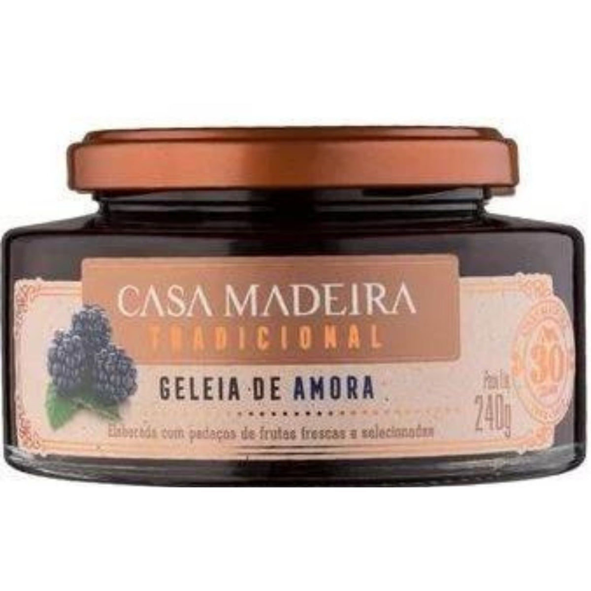 Geleia Casa Madeira Amora 240g