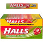 Bala Halls Melancia Caixa Com 21 Unidades 28g