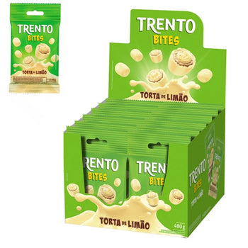 Chocolate Trento Bites Torta De Limao 12 Unidades De 40g