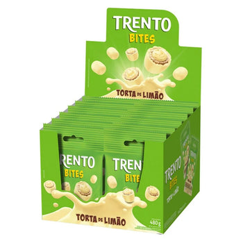 Chocolate Trento Bites Torta De Limao 12 Unidades De 40g