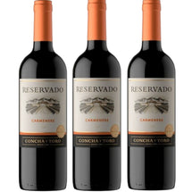 Vinho Concha Y Toro Reservado Carmenere 750ml Kit Com 3