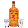 Licor De Canela Fireball 750ml Kit Com 2 Copos Shot