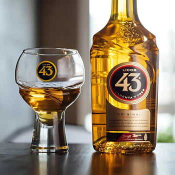 Licor 43 Diego Zamora 700ml Kit Com Copo Balon De Vidro