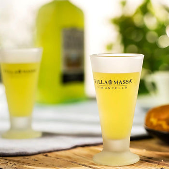 Licor Limoncello Villa Massa 700ml + 2 Copos Personalizados