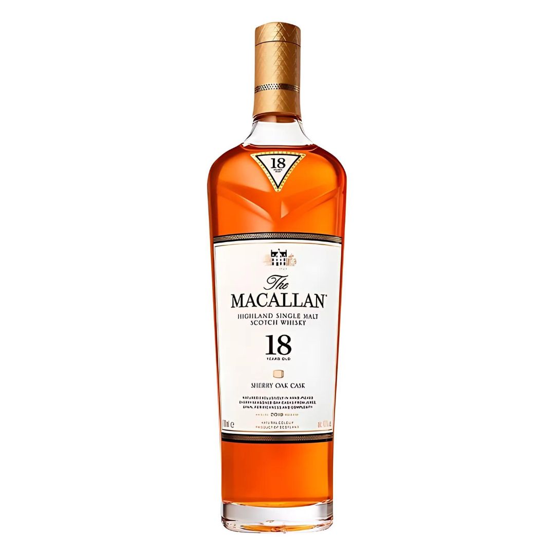 The Macallan Sherry Oak 18 Anos Single Malt Scotch 700ml – Alto