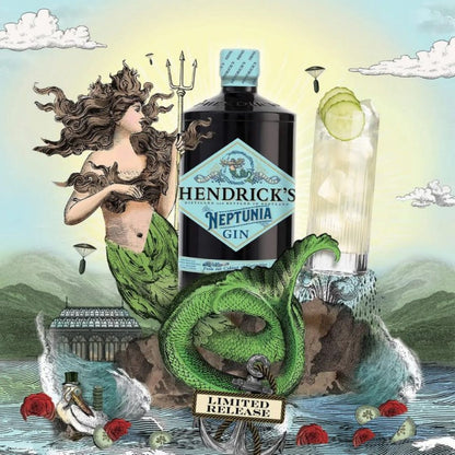 Gin Hendrick\'S Neptunia Edicao Limitada Garrafa 750ml