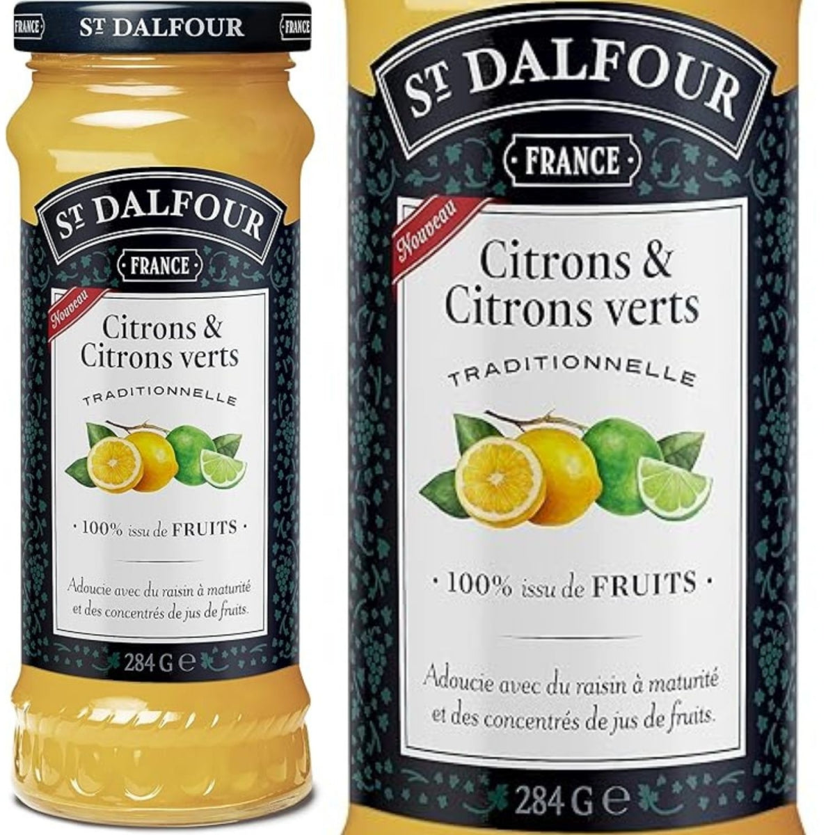 Geleia Francesa Limao e Lima St Dalfour 284G