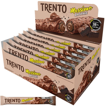 Chocolate Trento Massimo Brownie 25G Caixa Com 15 Unidades