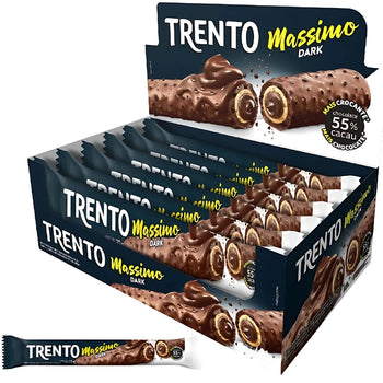 Chocolate Trento Massimo Dark  55% Cacau 25G Caixa  Com 15