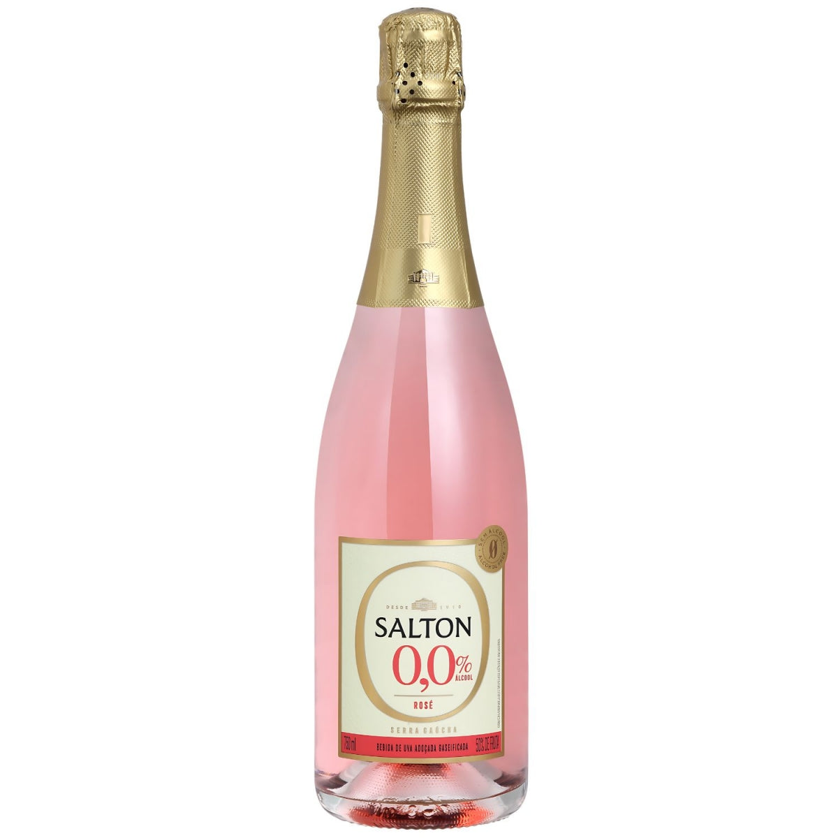 Espumante Salton 0% Alcool Rose Gaseificado 750ML