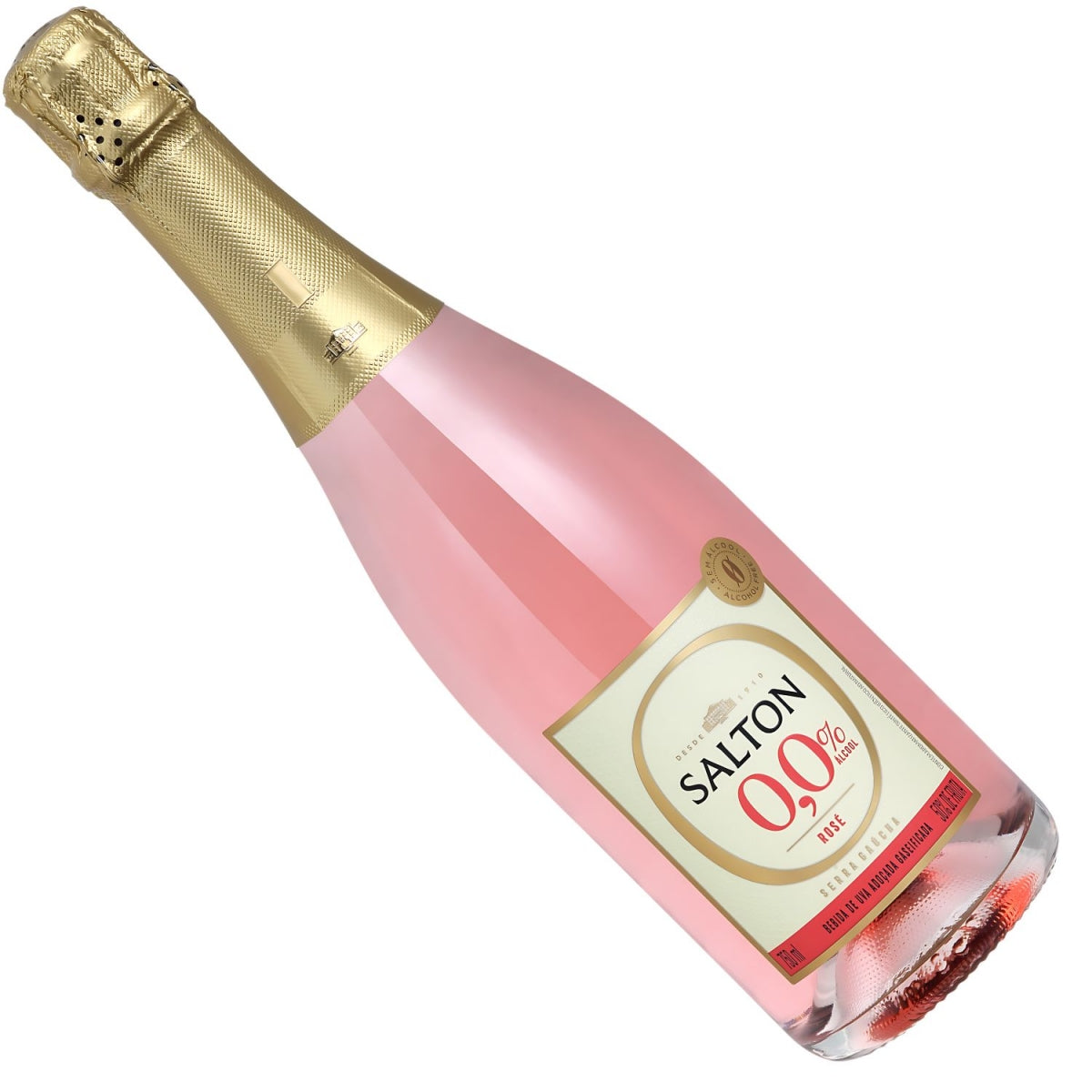 Espumante Salton 0% Alcool Rose Gaseificado 750ML