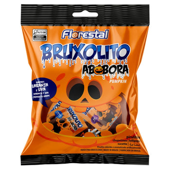 Pirulito Florestal  Bruxolito Abobora Sortido 120G
