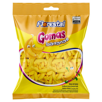 Bala Goma Bananas Florestal 60G