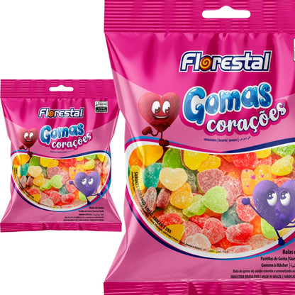 Bala Goma Coracao Florestal 60G