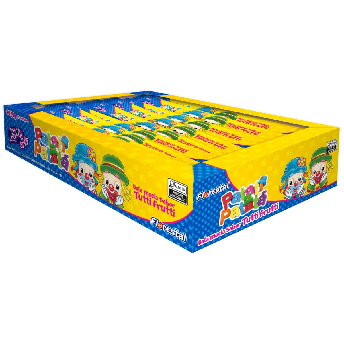 Bala Zolle Stick Tutti Frutti Patati Patata 307,5G
