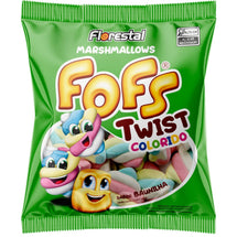Marshmallow Fofs Twist Colorido 6 Unidades De 220G