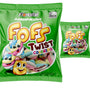 Marshmallow Fofs Twist Colorido 6 Unidades De 220G