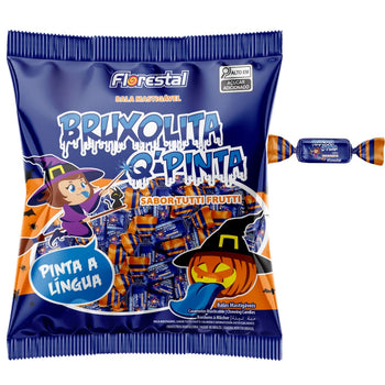 Bala Mastigavel Bruxolita Q Pinta Florestal 500G