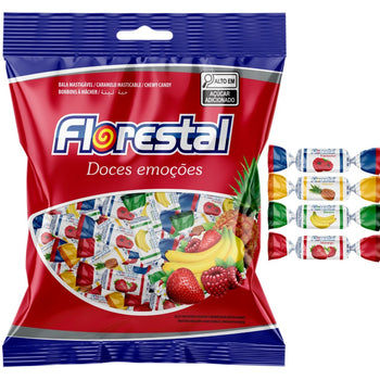 Bala Mastigável Sortida Florestal 500G