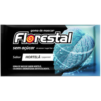 Chiclete Florestal Laminado Hortela 8,5G Display Com 15