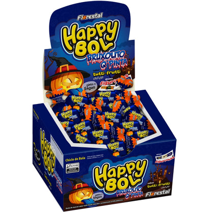Chiclete Happy Bol Bruxolita Q Pinta 140G